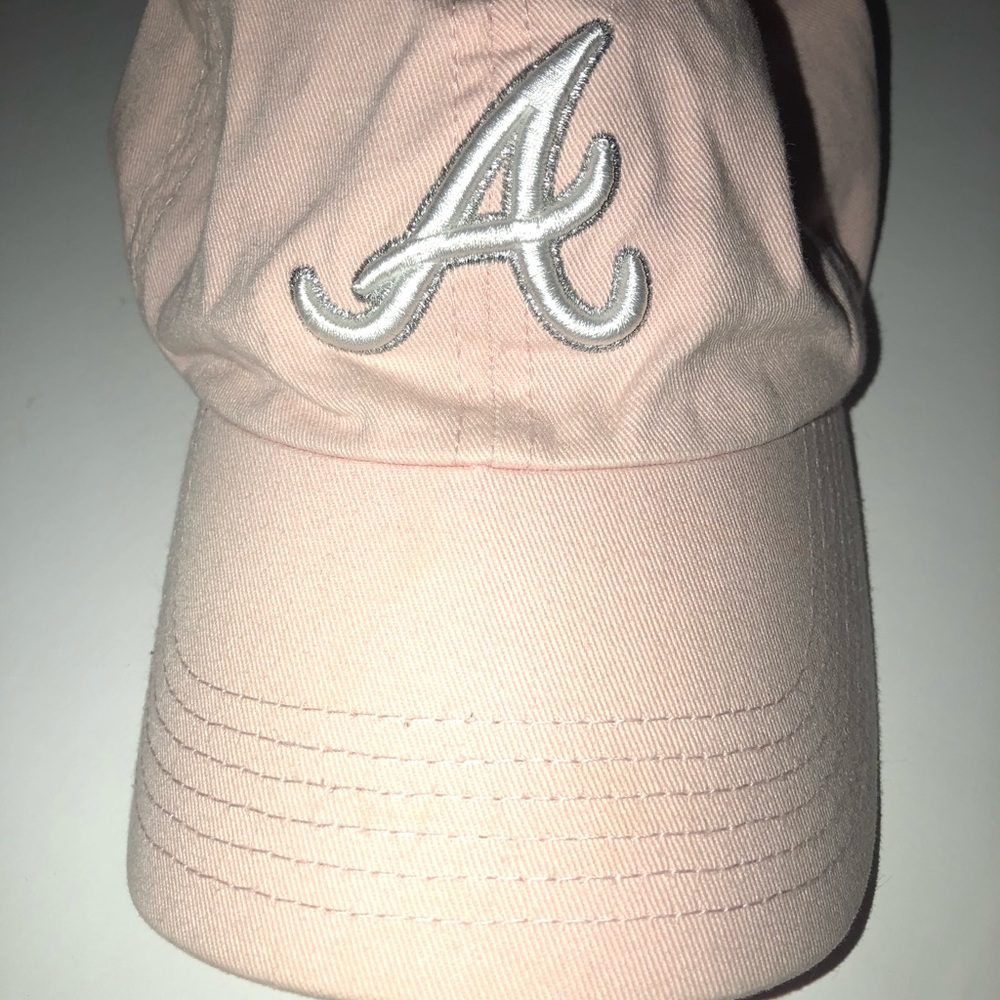 Pink Atlanta Braves hat